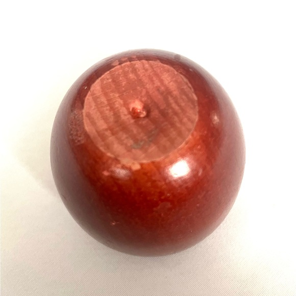 Vintage Wooden Apple Decor - Picture 3 of 4